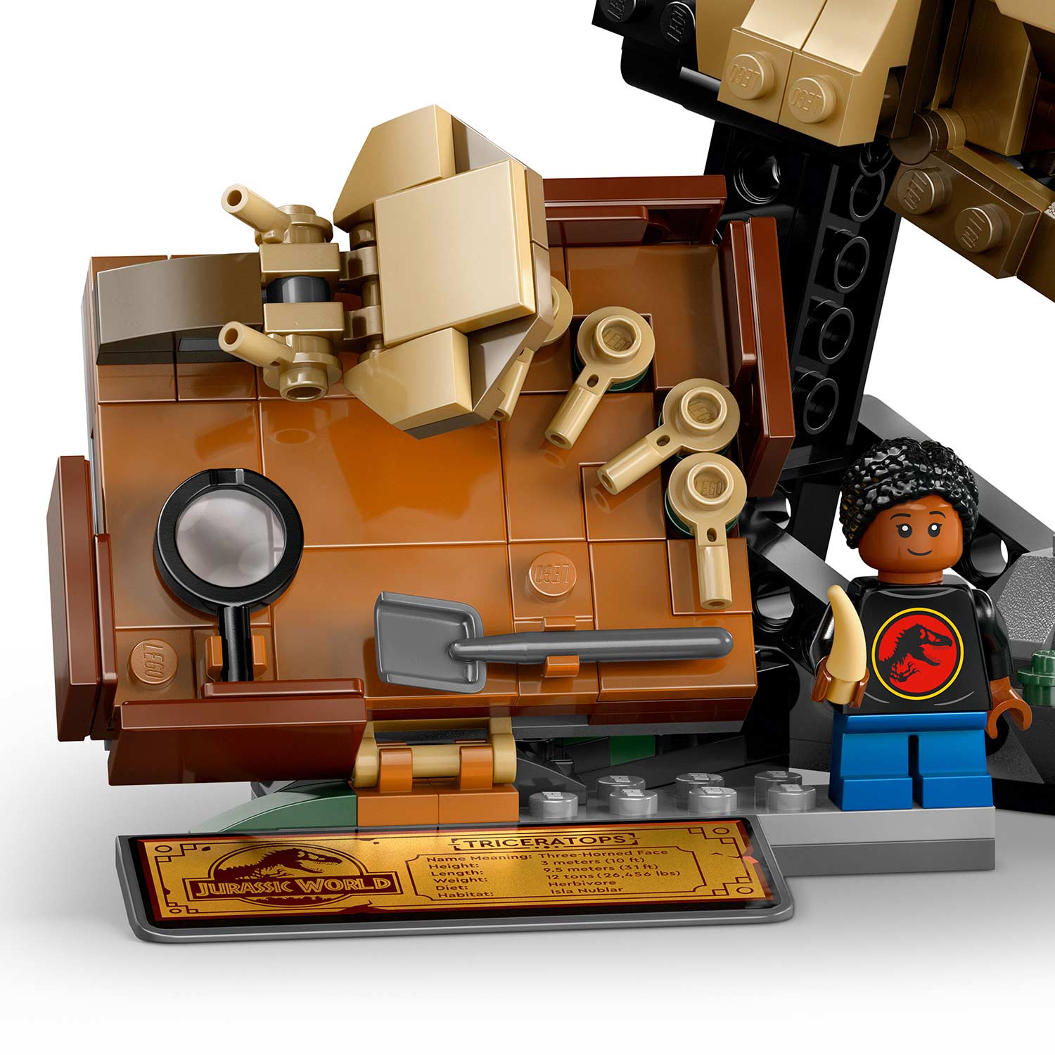 Lego Jurassic World Fosseis De Dinossauros: Cranio De Triceratops 76969 ( Imagem 3 de 4 ) - Preview