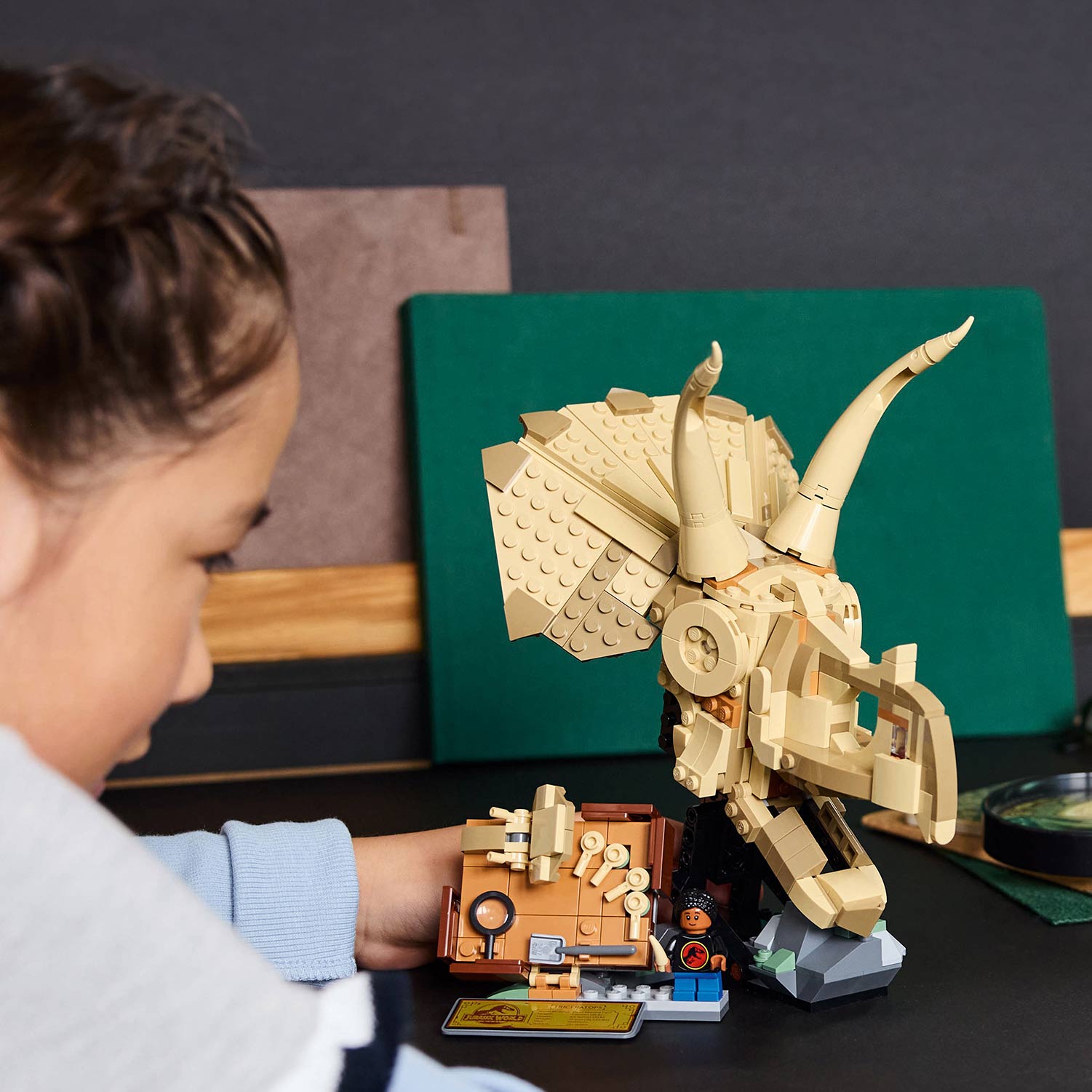 Lego Jurassic World Fosseis De Dinossauros: Cranio De Triceratops 76969 ( Imagem 4 de 4 ) - Preview