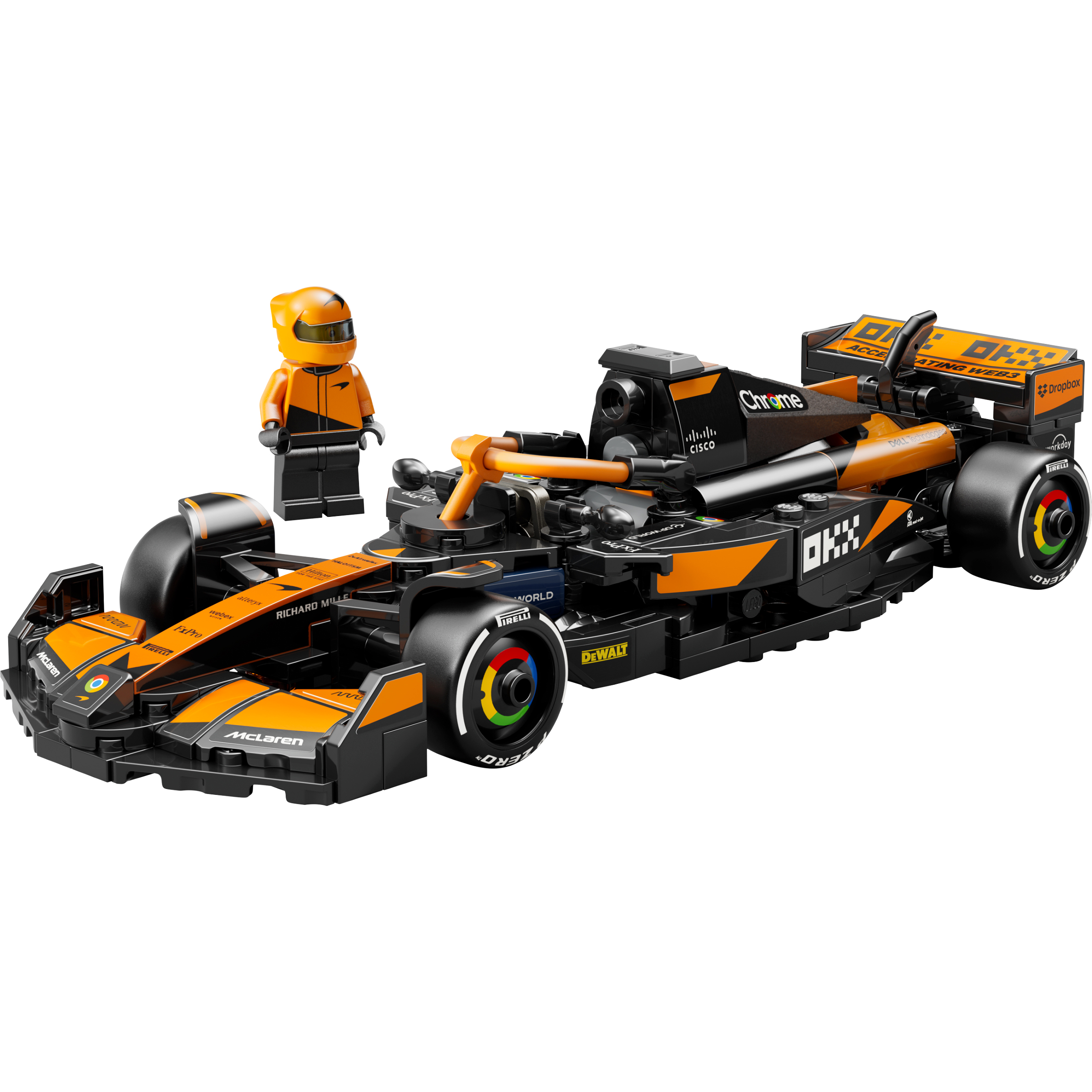 Lego Speed Champions Carro De Corrida Mc Laren F1 Team Mcl38 77251 ( Imagem 2 de 4 ) - Preview