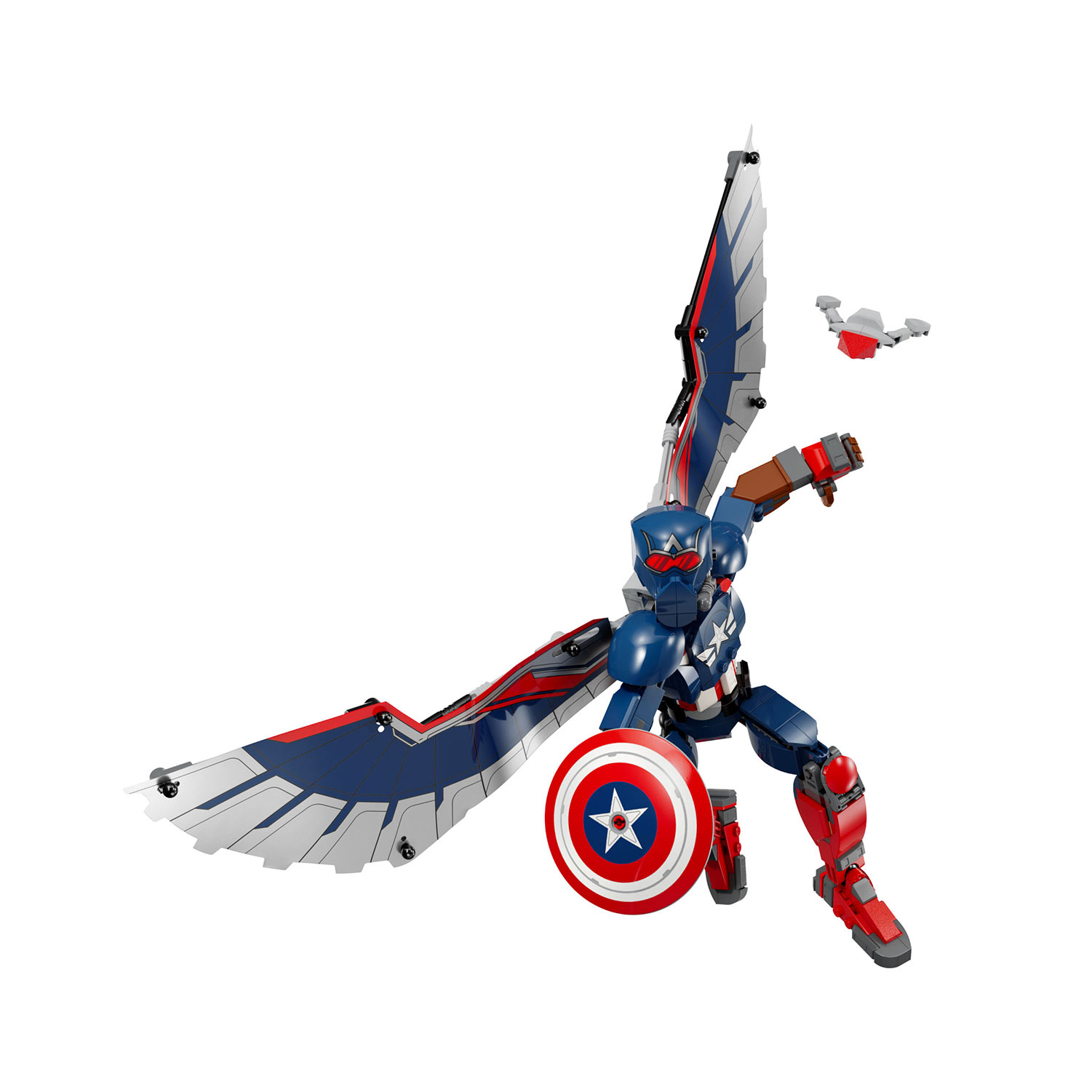 Lego Super Herois Novo Capitão América ( Imagem 2 de 4 ) - Preview