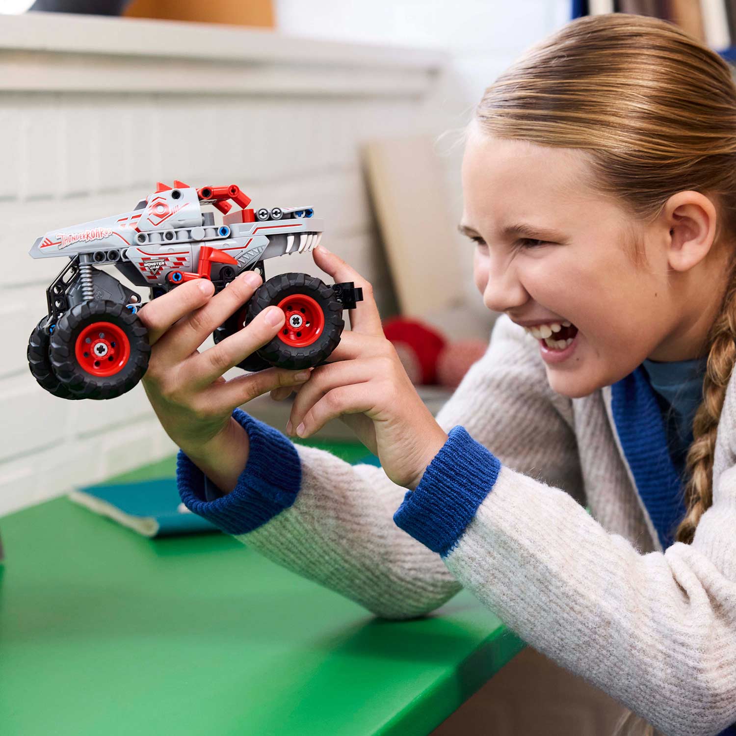 Lego Technic Pull-Back Monster Jam Thunderroarus 42200 ( Imagem 4 de 4 ) - Preview