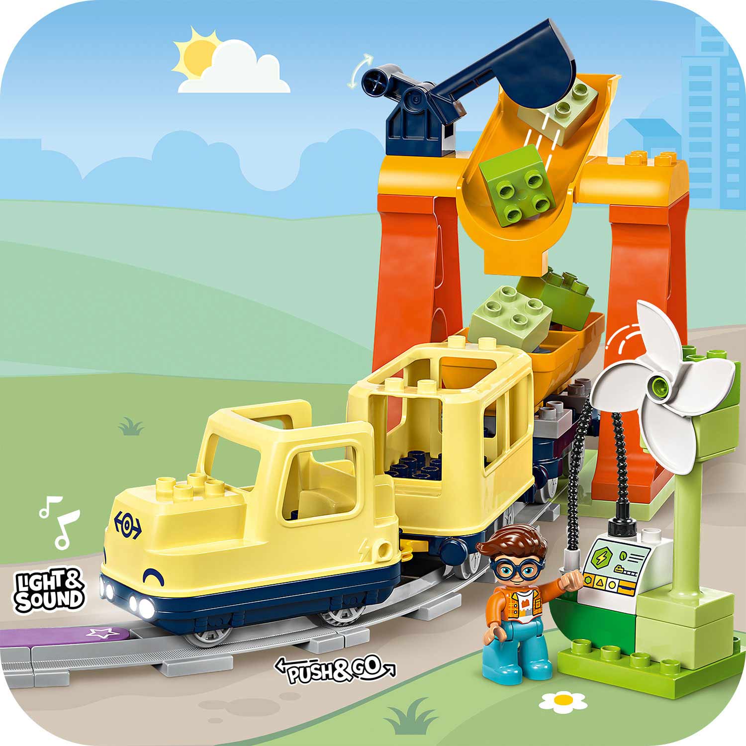Lego Duplo Grande Comboio Comunitario Interativo 10428 ( Imagem 4 de 4 ) - Preview