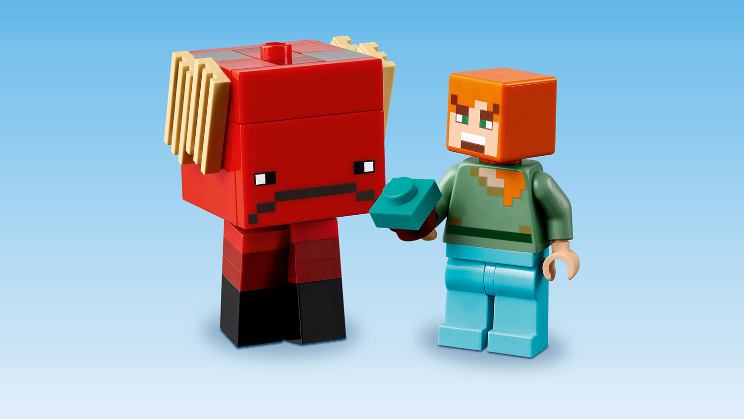 Lego Minecraft A Batalha Da Lava Do Nether 21266 ( Imagem 4 de 4 ) - Preview