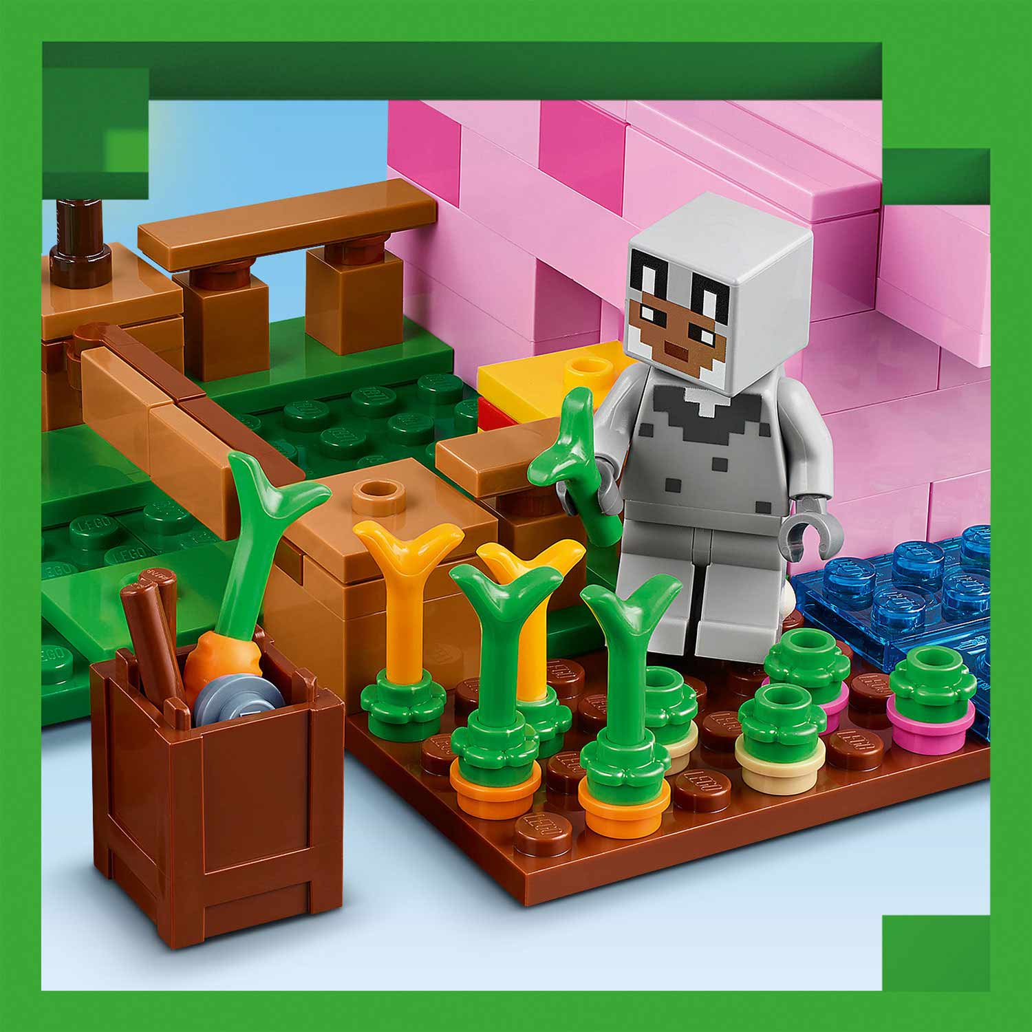 Lego Minecraft A Casa Do Porco Bebe 21268 ( Imagem 4 de 4 ) - Preview