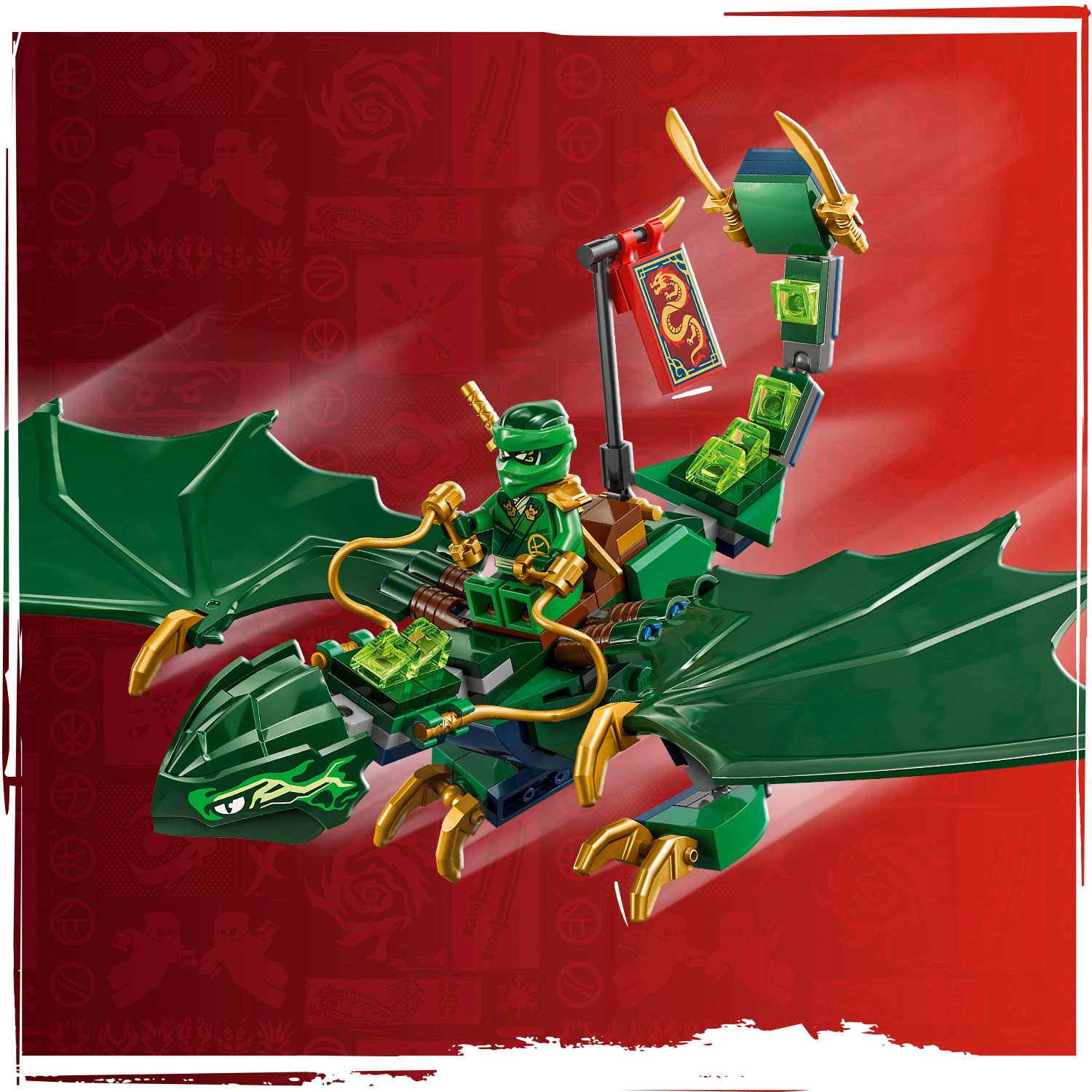 Lego Ninjago Dragao Da Floresta Verde Do Lloyd 71829 ( Imagem 3 de 4 ) - Preview
