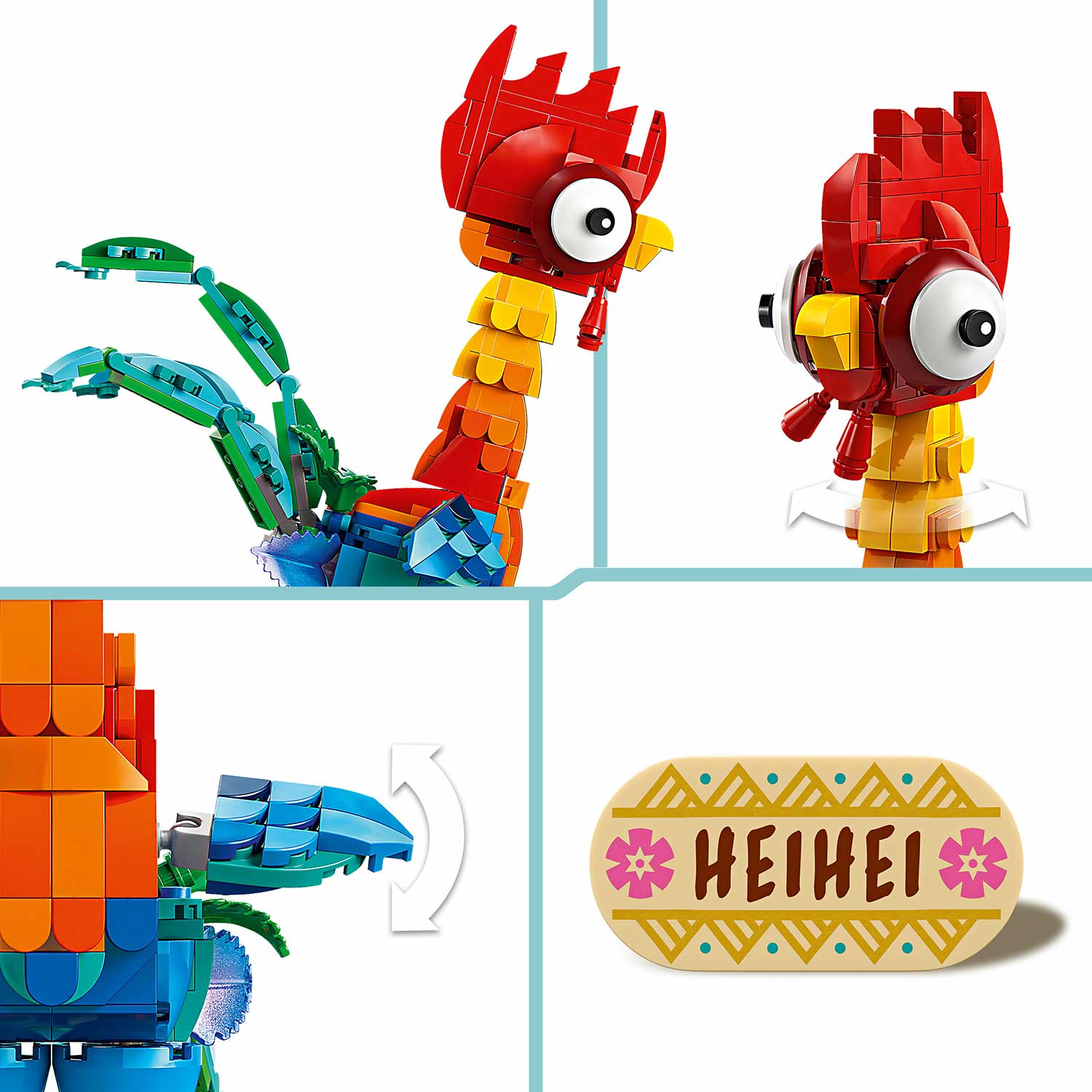 Lego Disney Heihei 43272 ( Imagem 3 de 4 ) - Preview