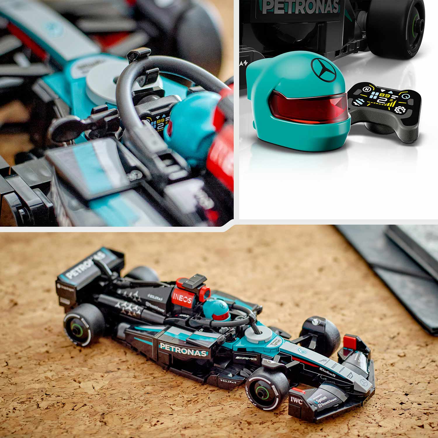 Lego Speed Champions Carro De Corrida Mercedes-Amg F1 W15 77244 ( Imagem 4 de 4 ) - Preview