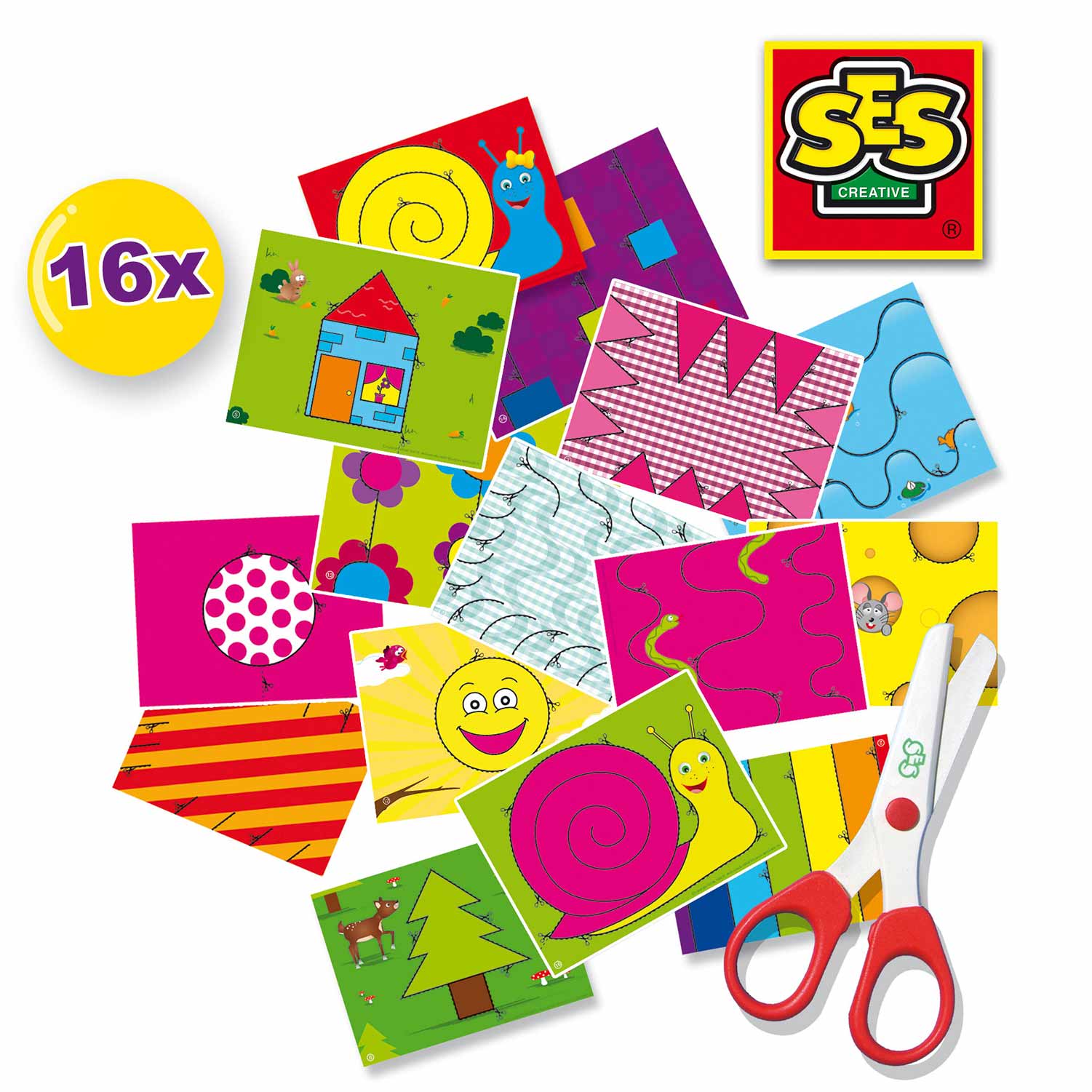 Aprendo A Usar A Tesoura Ses Hobby 14809 ( Imagem 3 de 4 ) - Preview