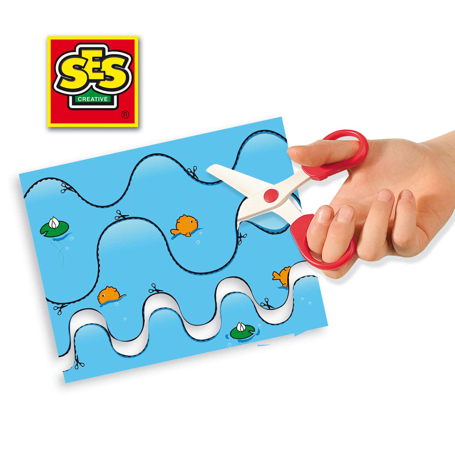 Aprendo A Usar A Tesoura Ses Hobby 14809 ( Imagem 4 de 4 ) - Preview