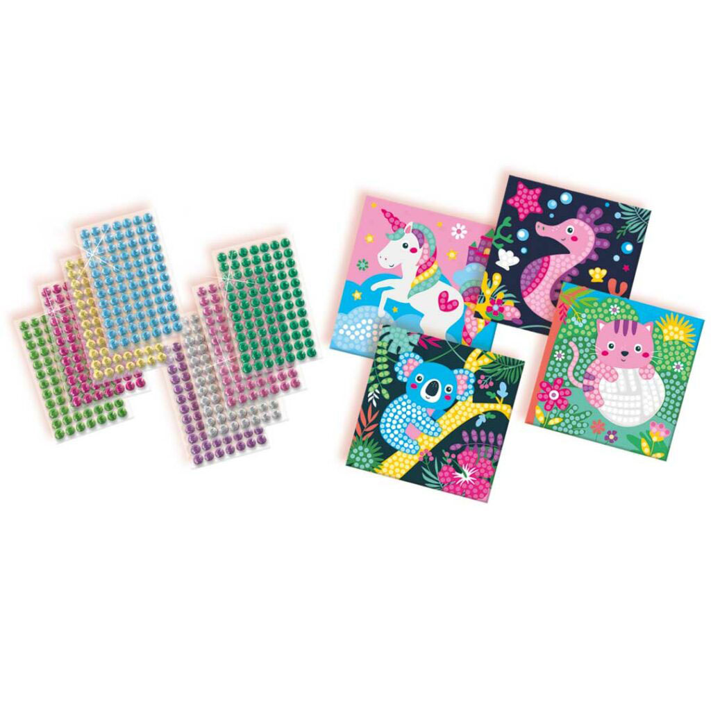 Pintar Com Diamantes Animais Felizes Ses Hobby 14701 ( Imagem 2 de 4 ) - Preview