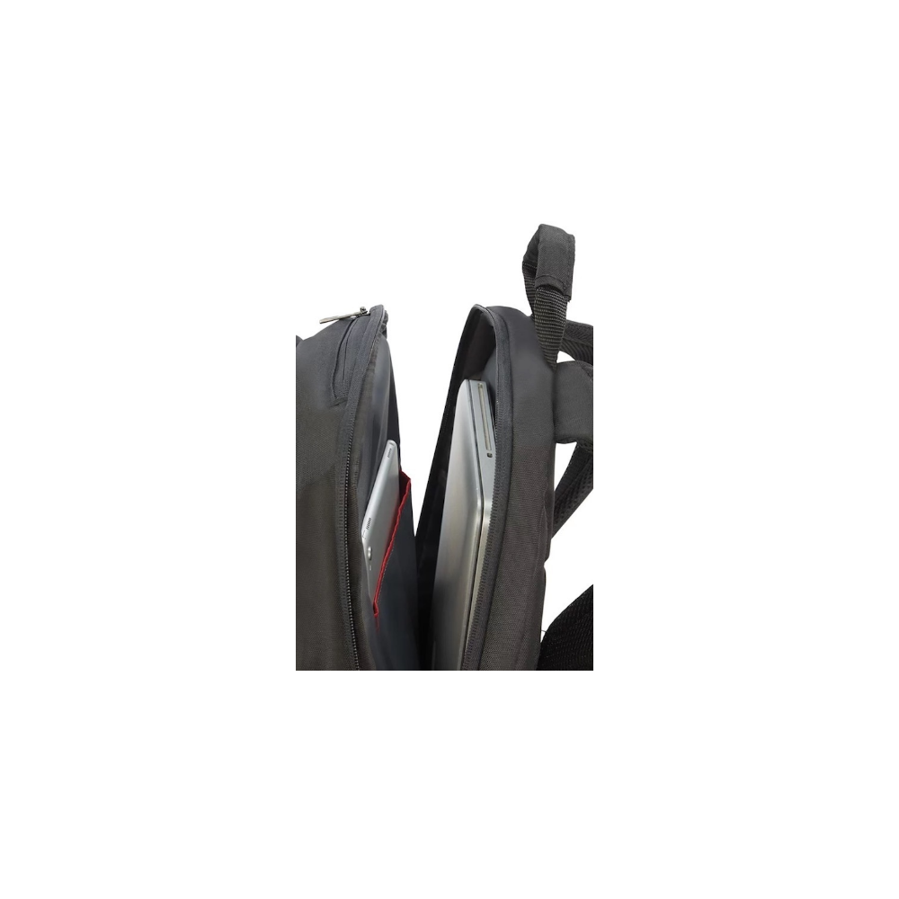 Mochila para portatil samsonite guardit 14/' cor preto com asa 4 bolsas exteriores 190x295x430 mm ( Imagem 4 de 9 ) - Preview