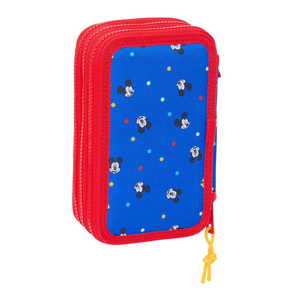 Estojo Escolar Disney Mickey Mouse Good Day 2025 Triplo Com Carga 412514857 ( Imagem 2 de 4 ) - Preview