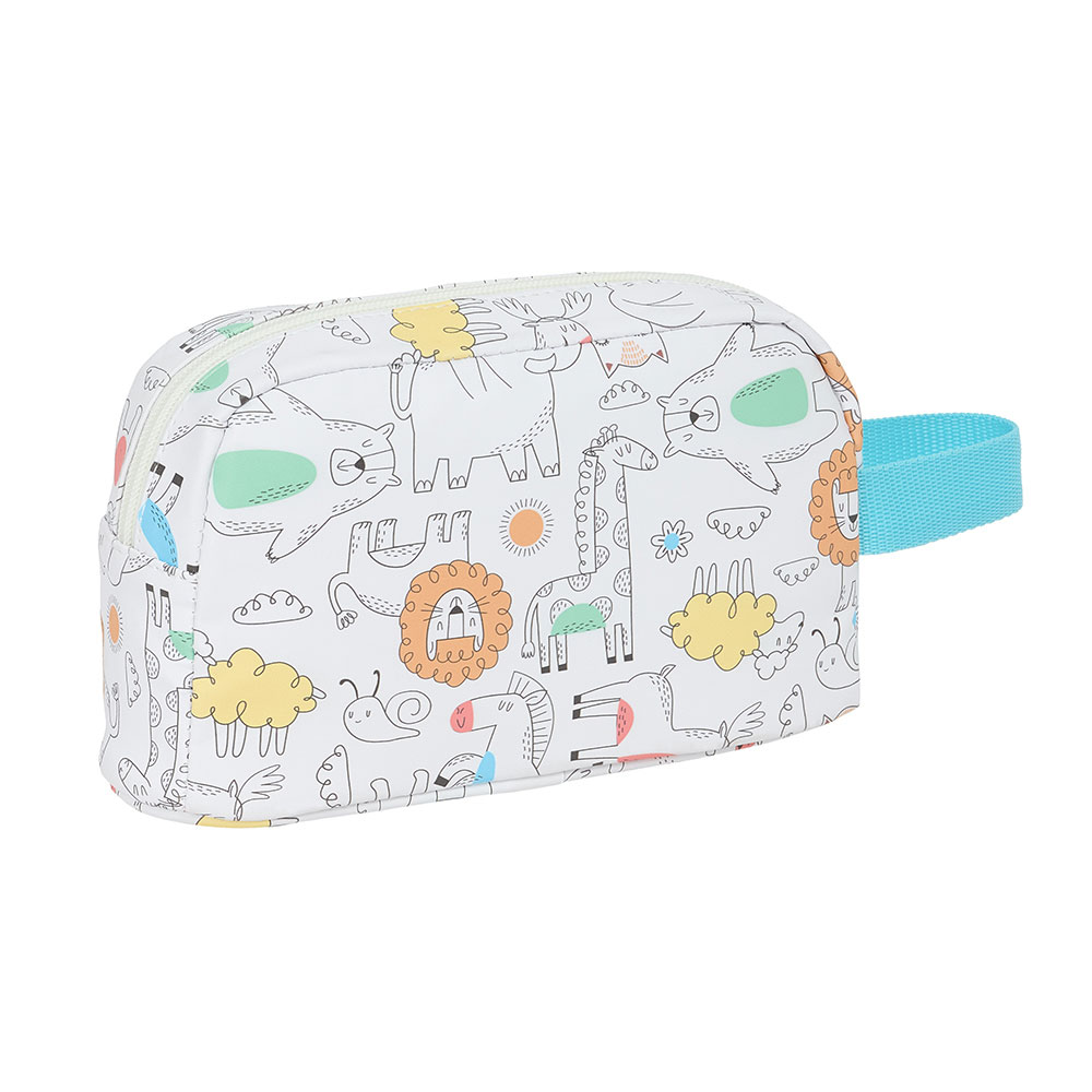 Bolsa De Lanche Térmica Safta Zoo 2025 21,5X6,5X12Cm 842491859 ( Imagem 2 de 4 ) - Preview