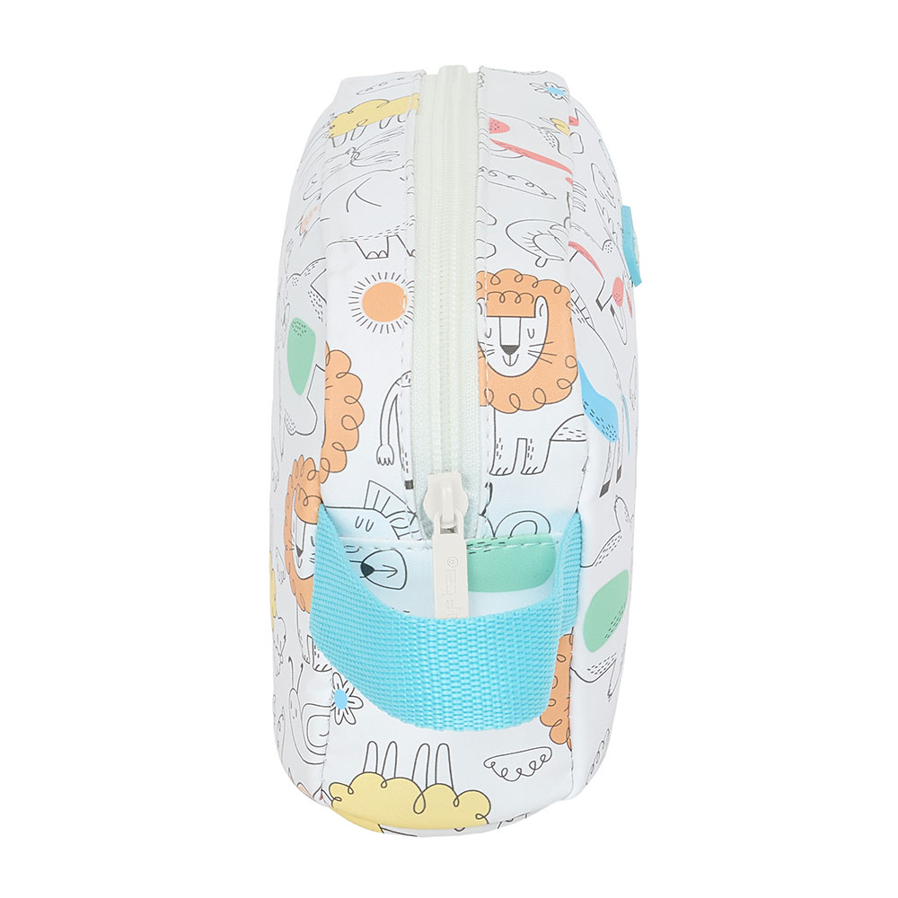 Bolsa De Lanche Térmica Safta Zoo 2025 21,5X6,5X12Cm 842491859 ( Imagem 3 de 4 ) - Preview