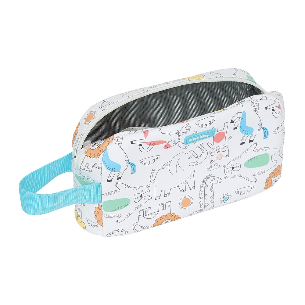 Bolsa De Lanche Térmica Safta Zoo 2025 21,5X6,5X12Cm 842491859 ( Imagem 4 de 4 ) - Preview