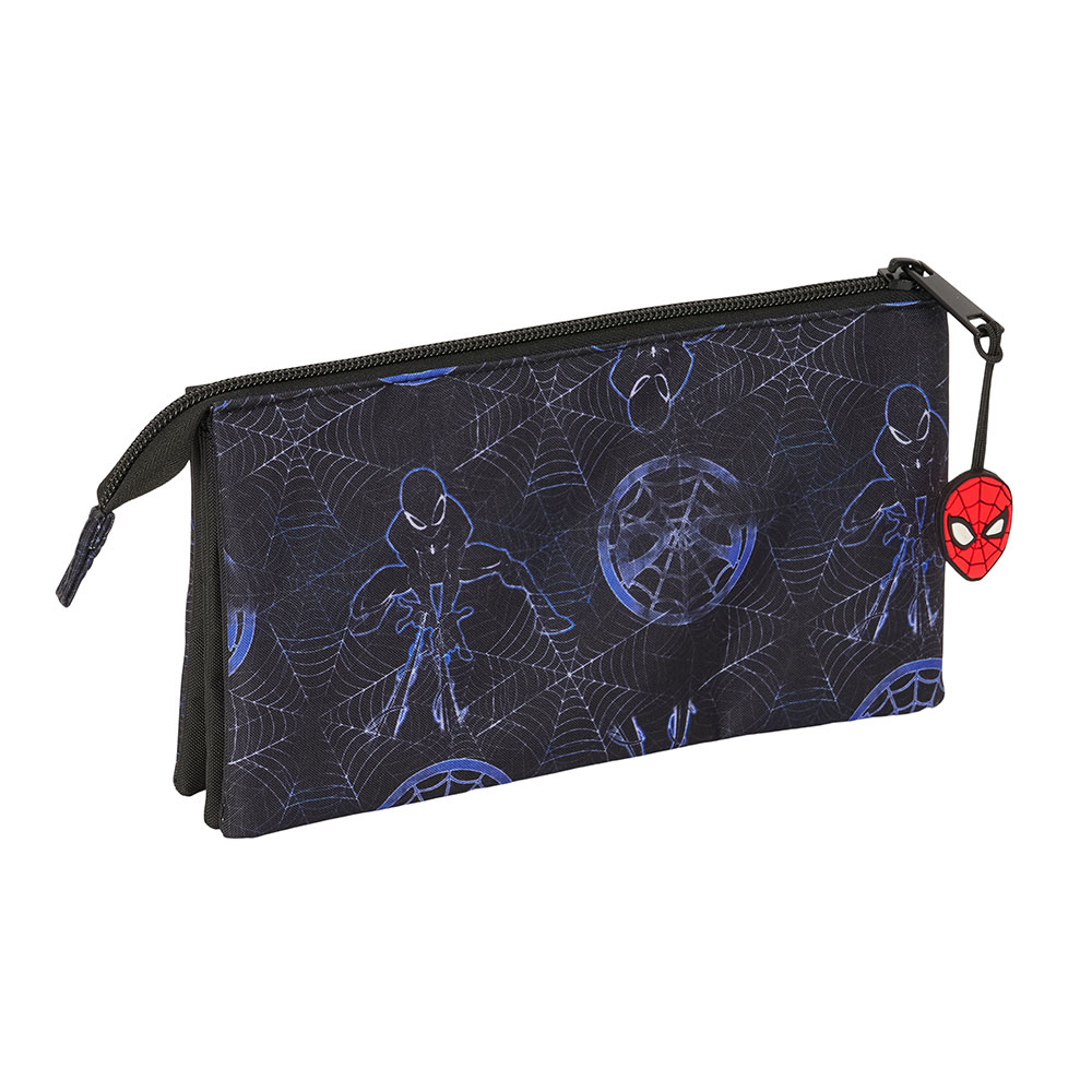 Estojo Escolar Disney Spider-Man Attack 2025 Triplo 812543744 ( Imagem 2 de 3 ) - Preview
