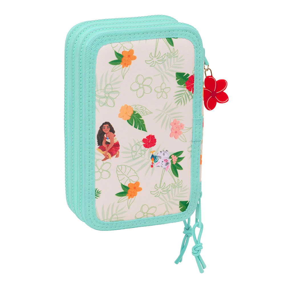 Estojo Escolar Disney Vaiana 2 2025 Triplo Com Carga 412442857 ( Imagem 2 de 4 ) - Preview