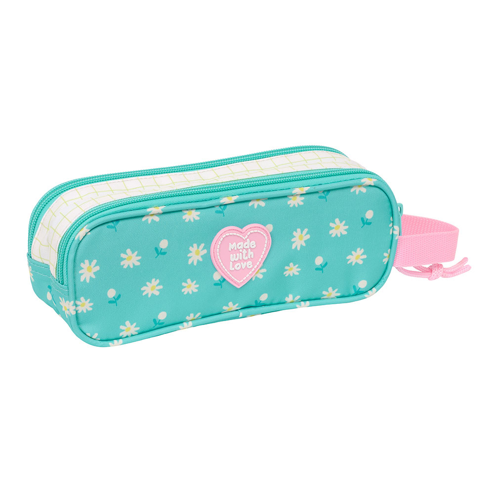 Estojo Escolar Peppa Pig Pretty Flowers 2025 Duplo 812390513 ( Imagem 2 de 3 ) - Preview