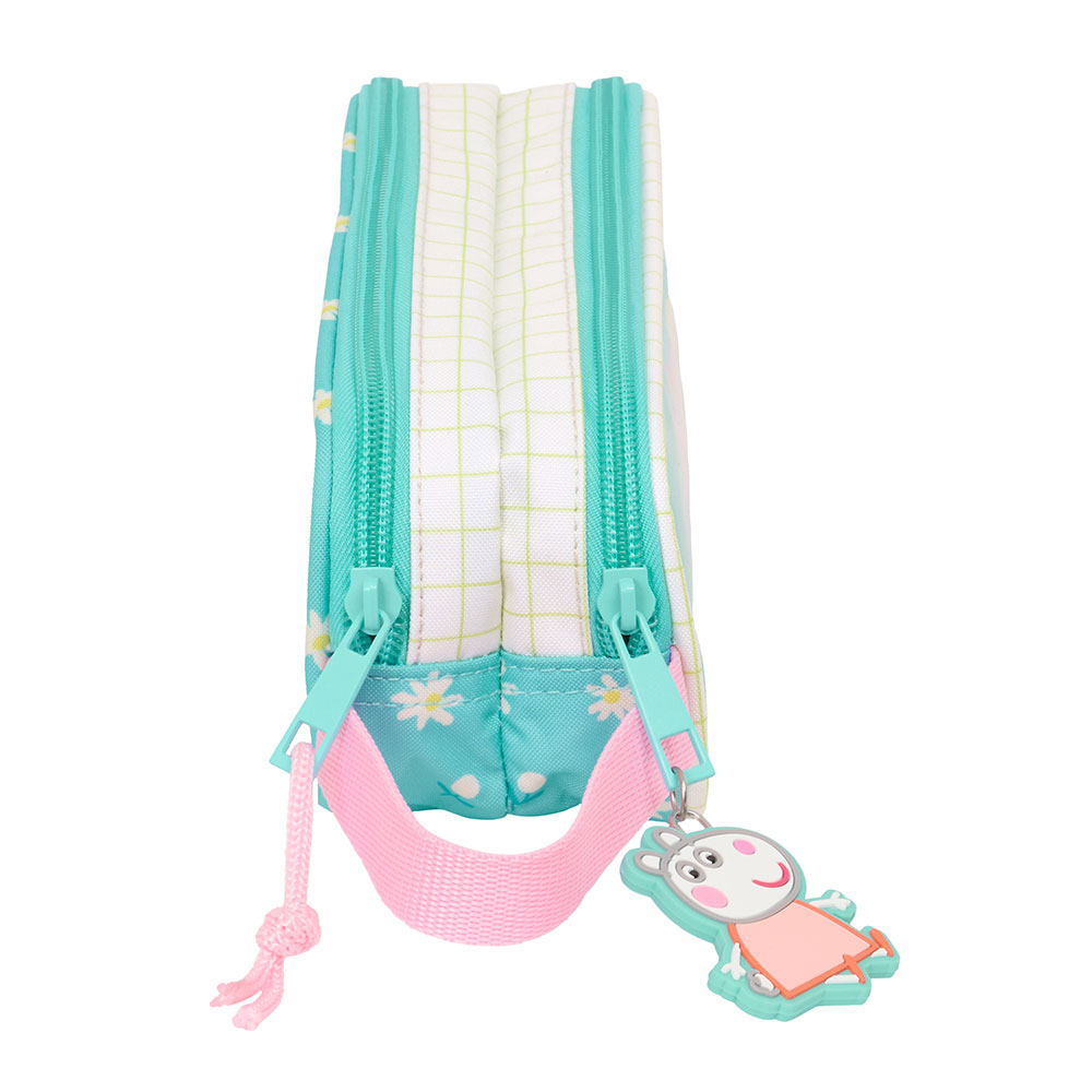Estojo Escolar Peppa Pig Pretty Flowers 2025 Duplo 812390513 ( Imagem 3 de 3 ) - Preview
