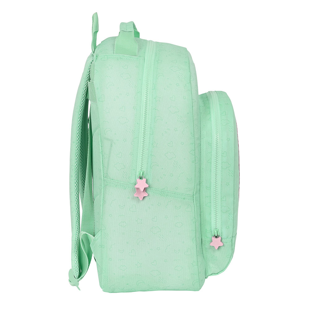 Mochila Escolar BlackFit8 Moon Verde 32 x 42 x 15 cm ( Imagem 3 de 3 ) - Preview