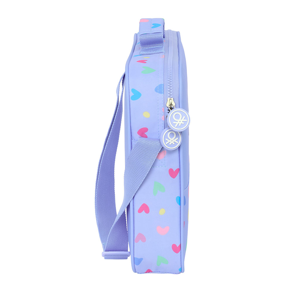Mala Safta Benetton Lila 2025 38X6X28Cm 612551385 ( Imagem 3 de 3 ) - Preview