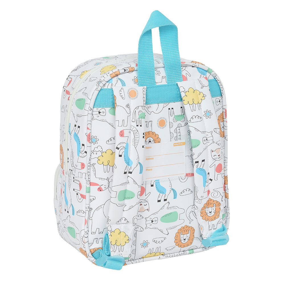Mochila Safta Zoo 27X22X10Cm 642491232 ( Imagem 2 de 3 ) - Preview