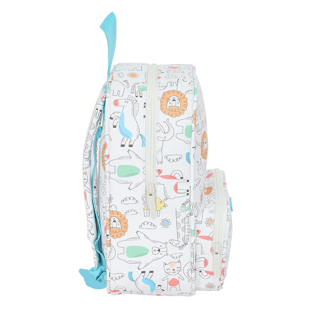 Mochila Safta Zoo 27X22X10Cm 642491232 ( Imagem 3 de 3 ) - Preview