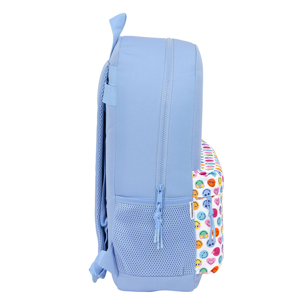 Mochila Smiley World Joyful 42X32X15Cm Adaptável A Trolley 612481758 ( Imagem 3 de 3 ) - Preview