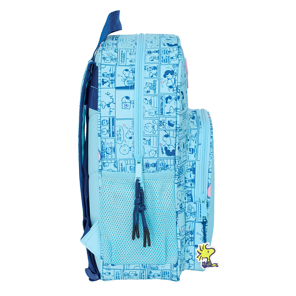 Mochila Snoopy Love 2025 38X32X12Cm Adaptável A Trolley 612539640 ( Imagem 3 de 3 ) - Preview
