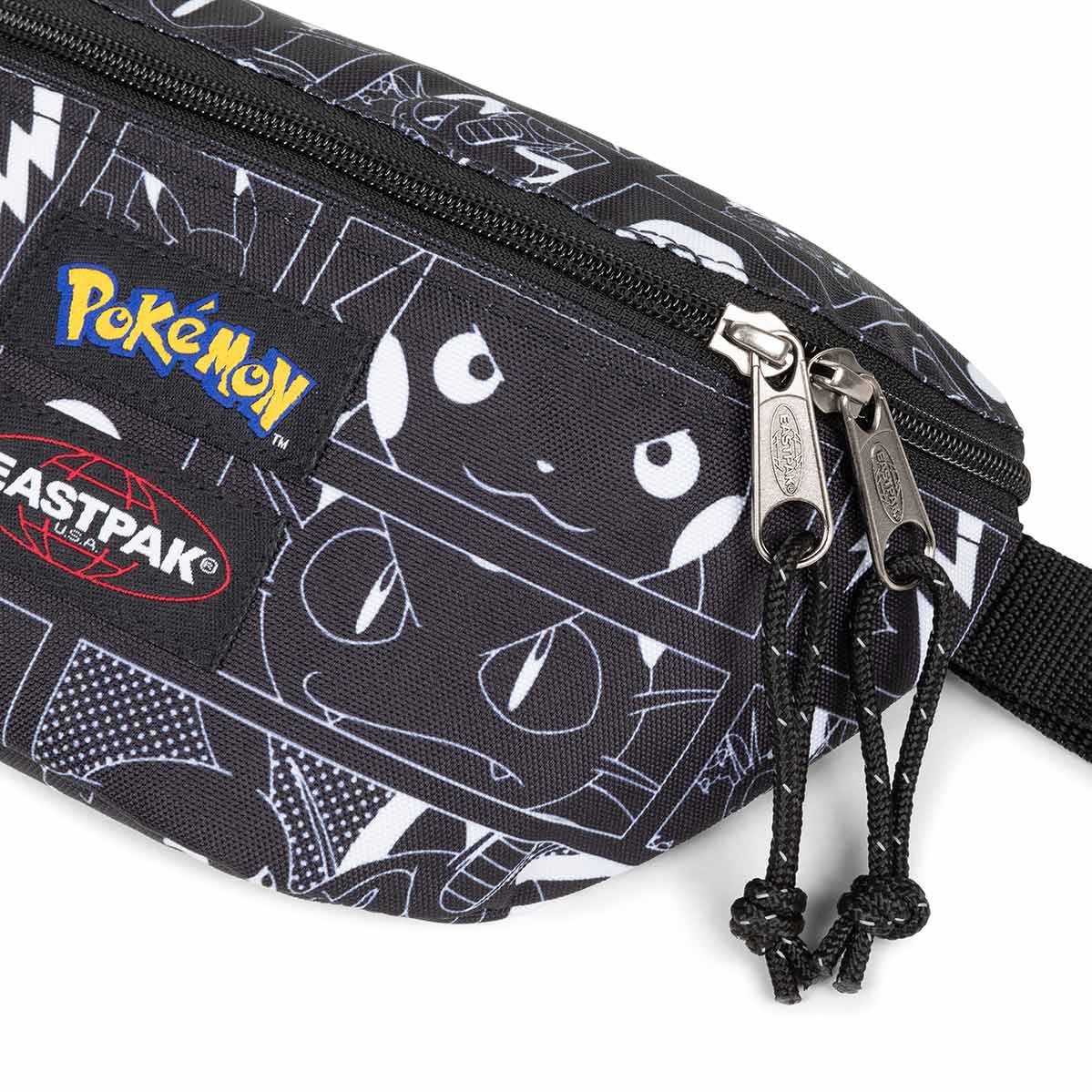 Bolsa De Cintura Eastpak Springer Pokemon Black 16,5X23X8,5Cm Ek0000742T61 ( Imagem 4 de 4 ) - Preview