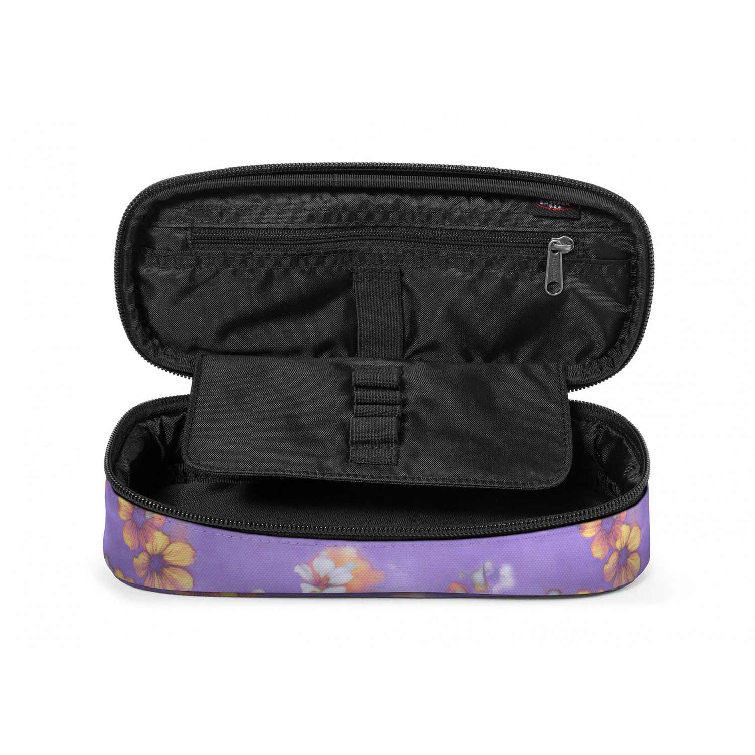 Estojo Escolar Eastpak Oval Single Flora Fade Lilac Ek0007177V21 ( Imagem 2 de 3 ) - Preview