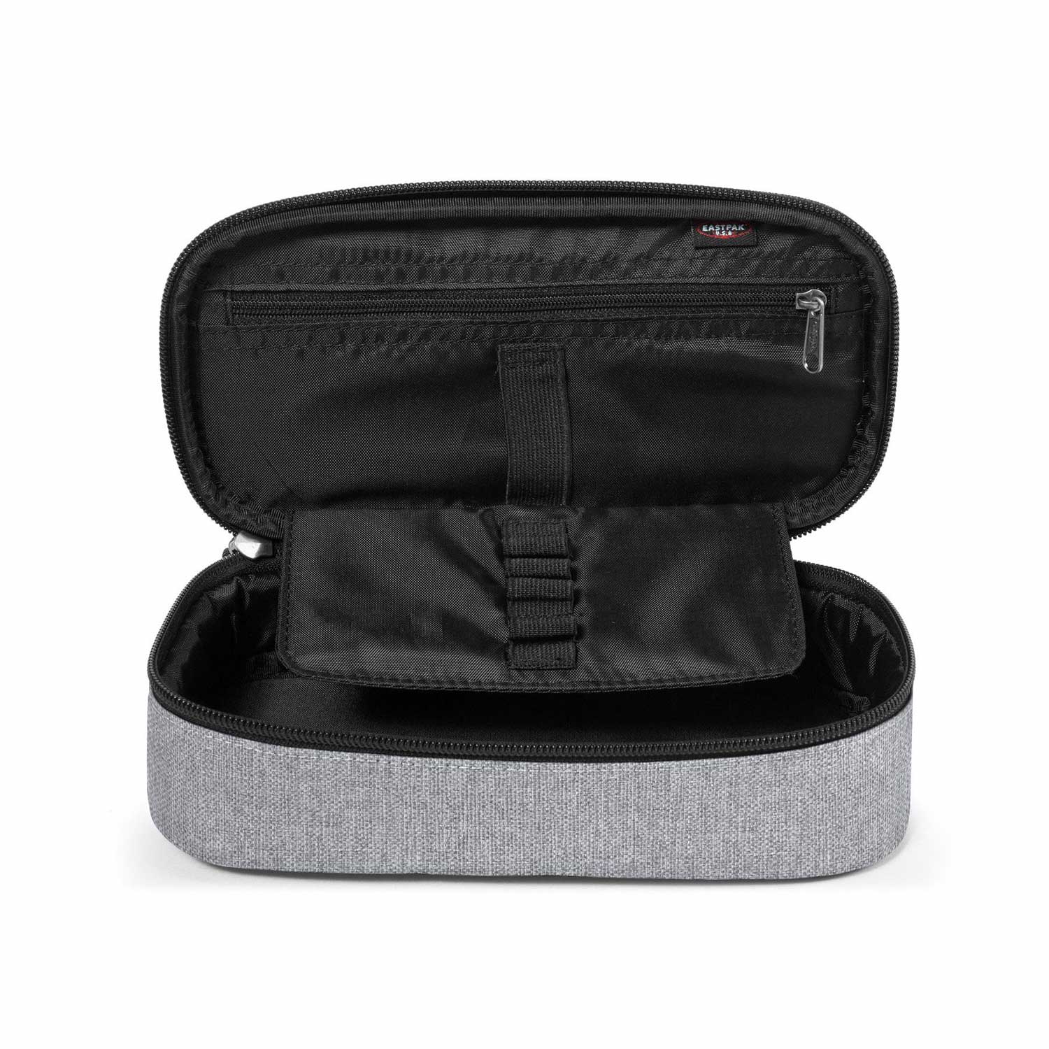 Estojo Escolar Eastpak Oval Xl Single Sunday Grey Ek00034A3631 ( Imagem 2 de 2 ) - Preview
