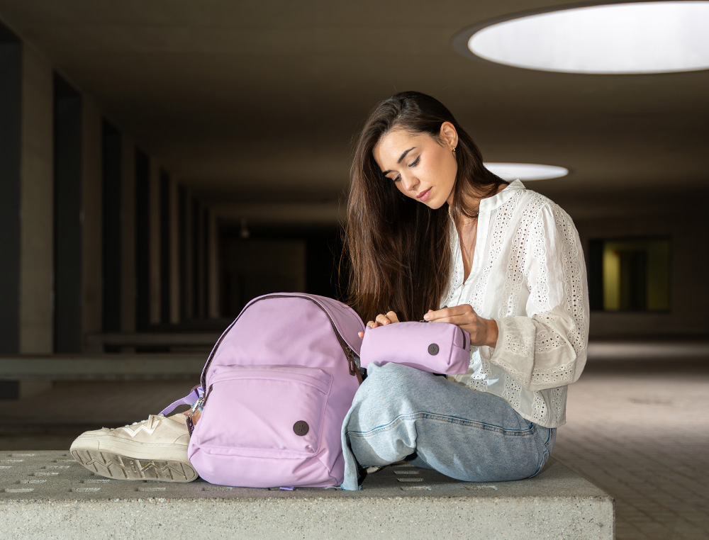 Mochila antartik juvenil cor bege 300x160x420 mm ( Imagem 2 de 13 ) - Preview