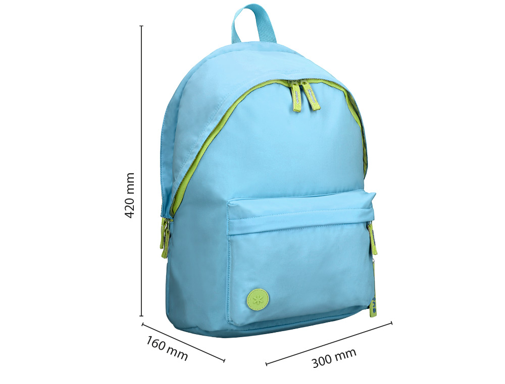 Mochila antartik juvenil cor rosa 300x160x420 mm ( Imagem 3 de 13 ) - Preview