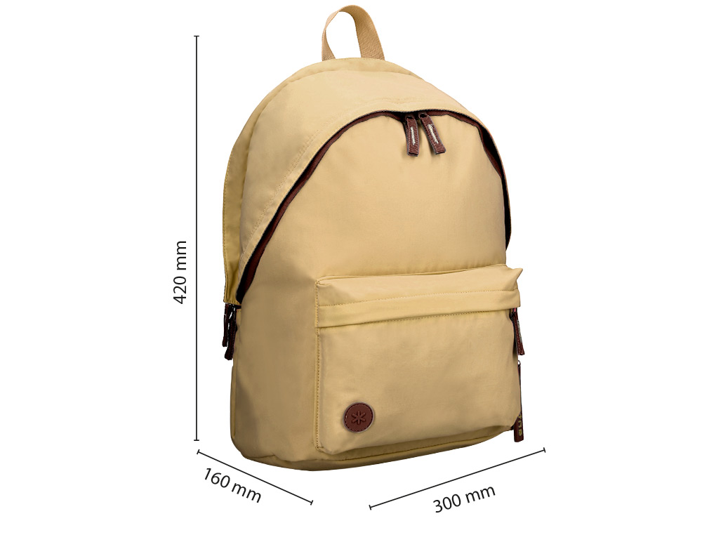 Mochila antartik juvenil cor turquesa 300x160x420 mm ( Imagem 2 de 12 ) - Preview