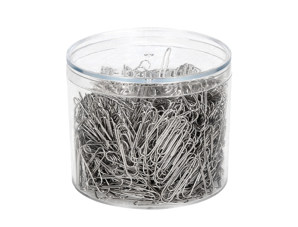 Paper clips #2, 33 mm, box of 1000 units - nickel plated ( Imagem 3 de 8 ) - Preview