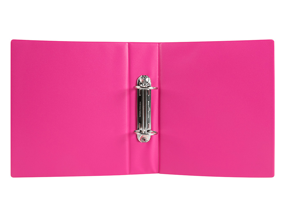 Pasta de 2 aneis 40 mm redondos liderpapel din a5 cartao forrado pvc fucsia ( Imagem 5 de 8 ) - Preview