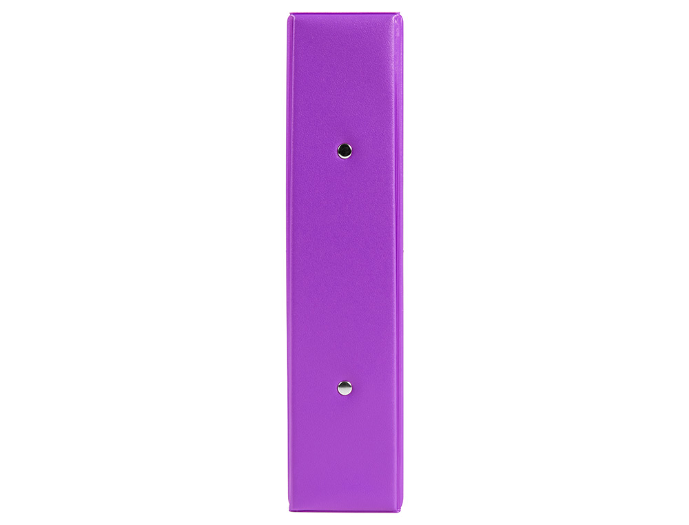 Pasta liderpapel cartao forrado pvc din a5 2 aneis 40 mm redondos violeta ( Imagem 2 de 8 ) - Preview