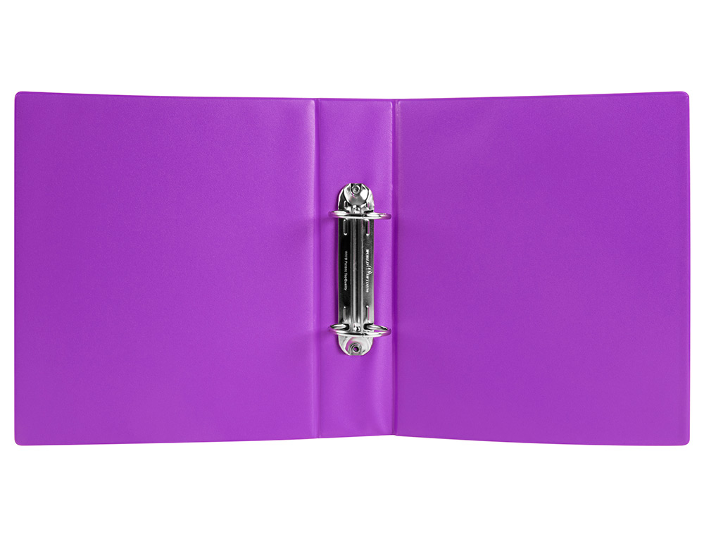 Pasta liderpapel cartao forrado pvc din a5 2 aneis 40 mm redondos violeta ( Imagem 5 de 8 ) - Preview