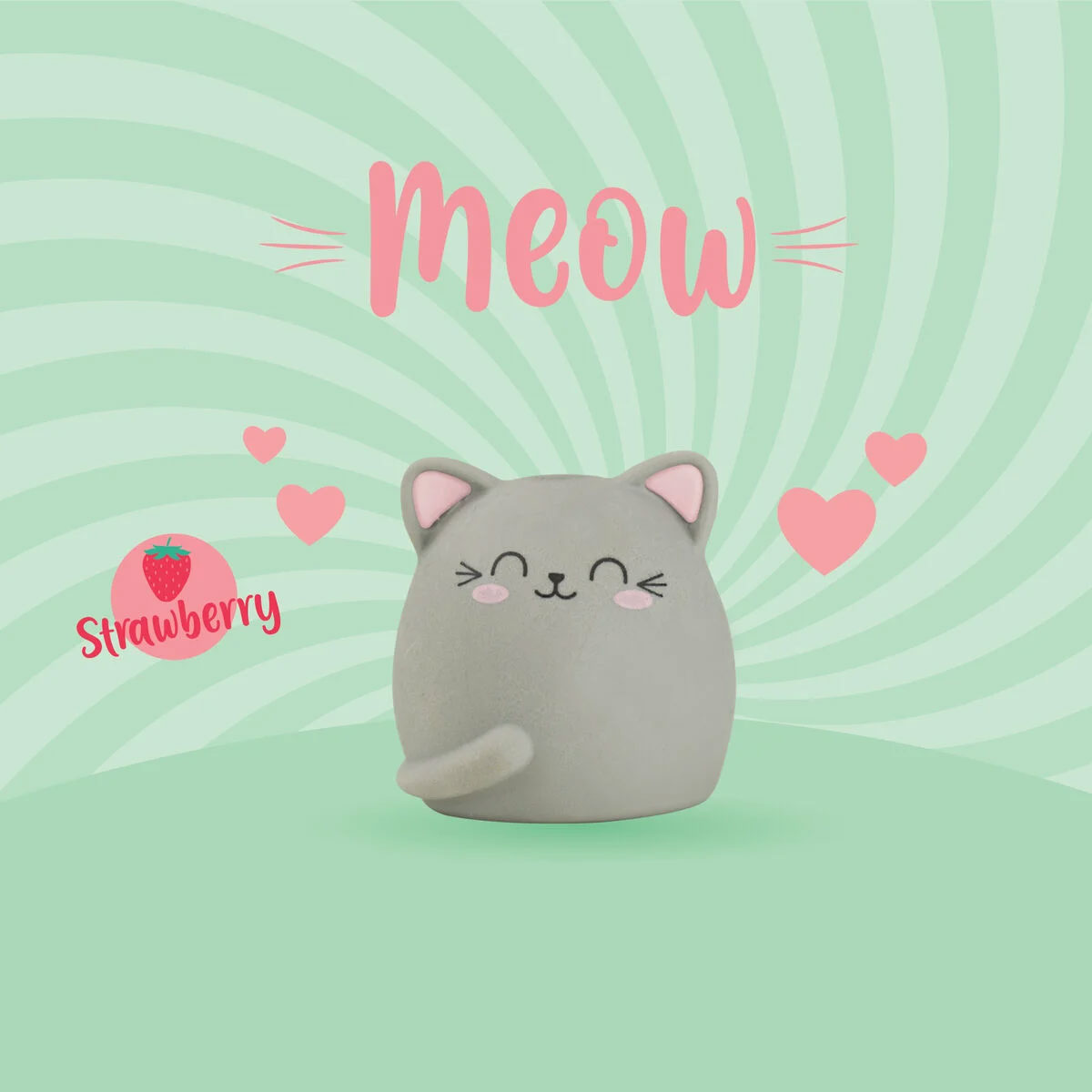 Borracha Perfumada Legami Meow Kty0001 ( Imagem 2 de 2 ) - Preview