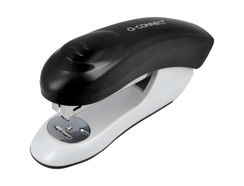 Agrafador q-connect kf14204 plastico abs preto capacidade 20 folhas ( Imagem 4 de 9 ) - Preview
