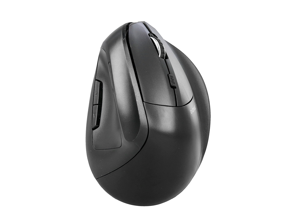 Rato q-connect otico sem fios ergonomico vertical dpi 800/1200/1600 bateria recarregavel preto ( Imagem 3 de 10 ) - Preview