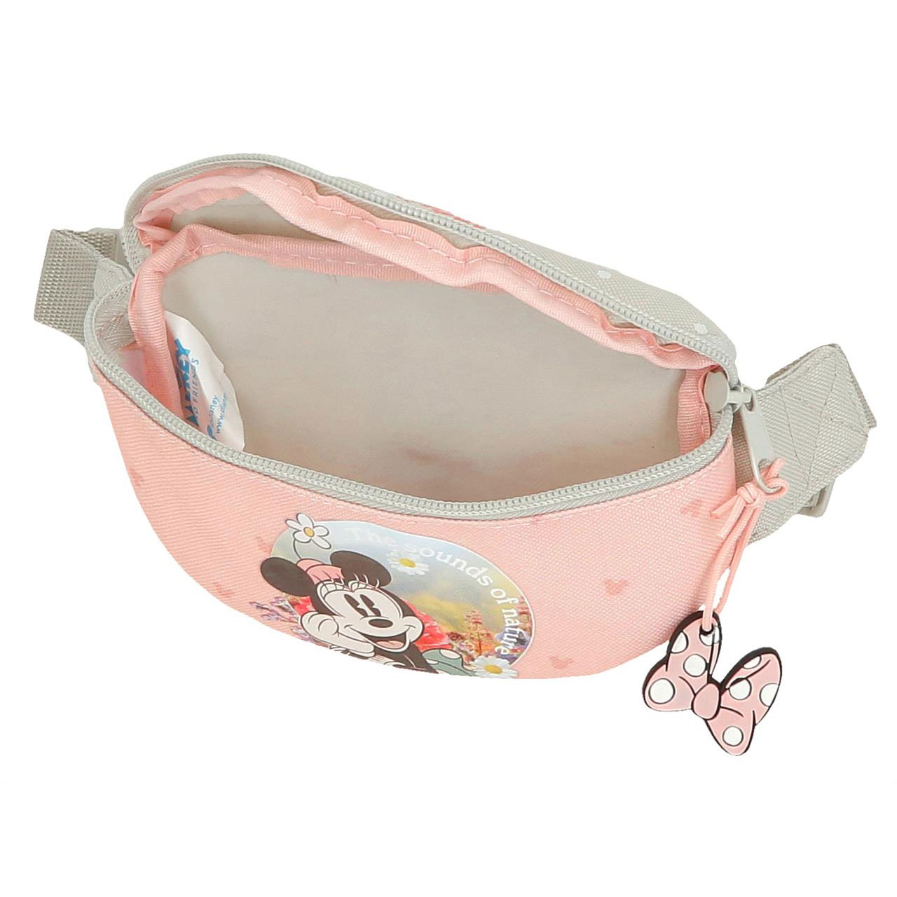 Bolsa De Cintura Disney Minnie Mouse  Wild Nature 2025 27X11X6,5Cm 310039513053 ( Imagem 4 de 4 ) - Preview