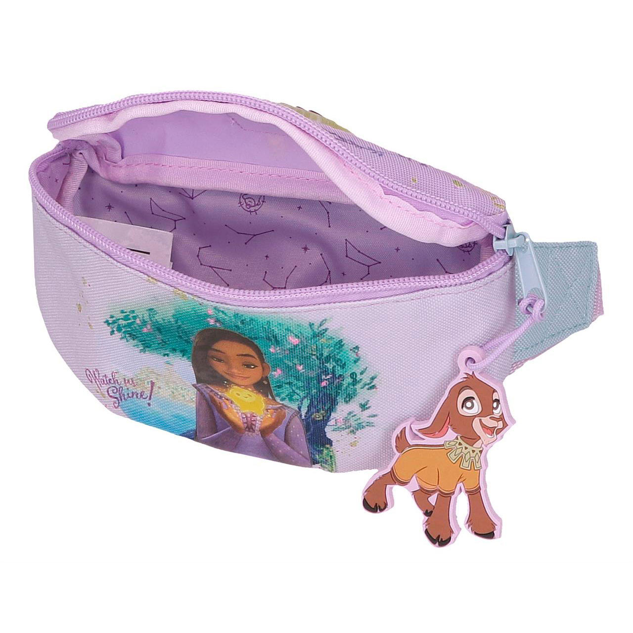 Bolsa De Cintura Disney Wish Watch Us Shine 2025 27X11X6,5Cm 310041513082 ( Imagem 3 de 3 ) - Preview