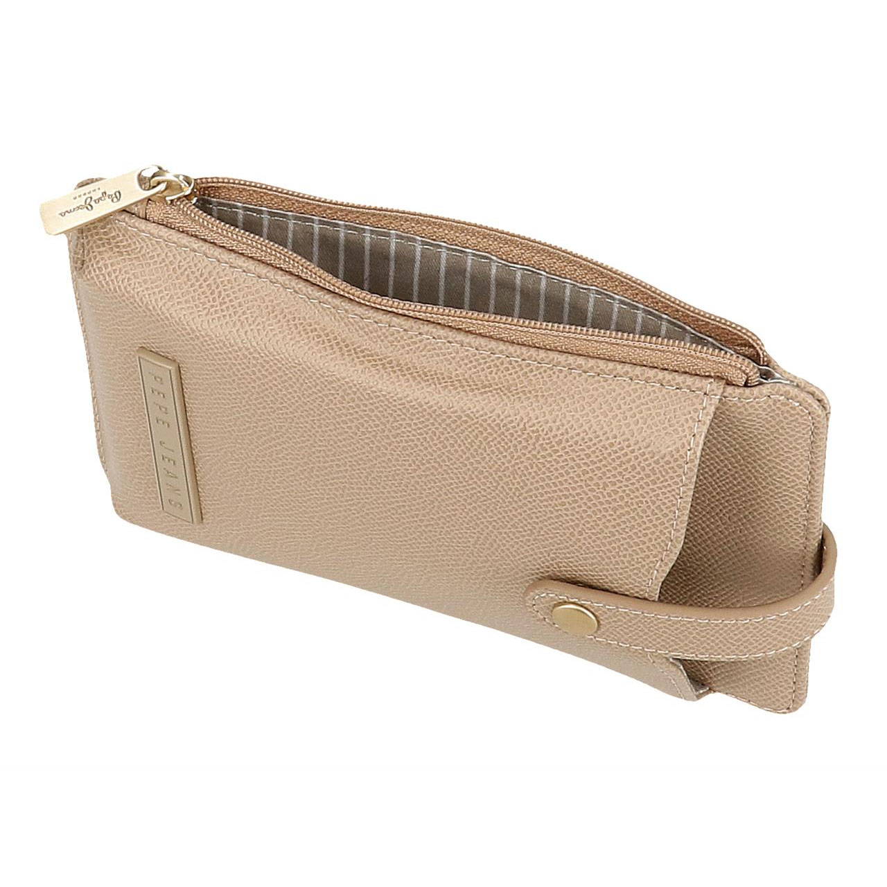 Bolsa De Telemóvel Pepe Jeans Elia Taupe 420075550061 ( Imagem 3 de 4 ) - Preview