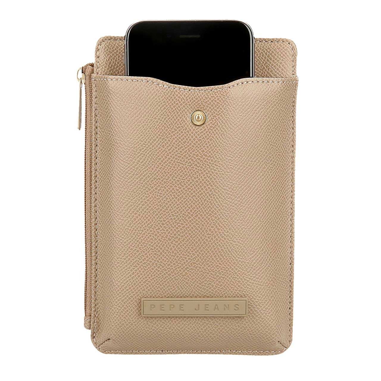 Bolsa De Telemóvel Pepe Jeans Elia Taupe 420075550061 ( Imagem 4 de 4 ) - Preview