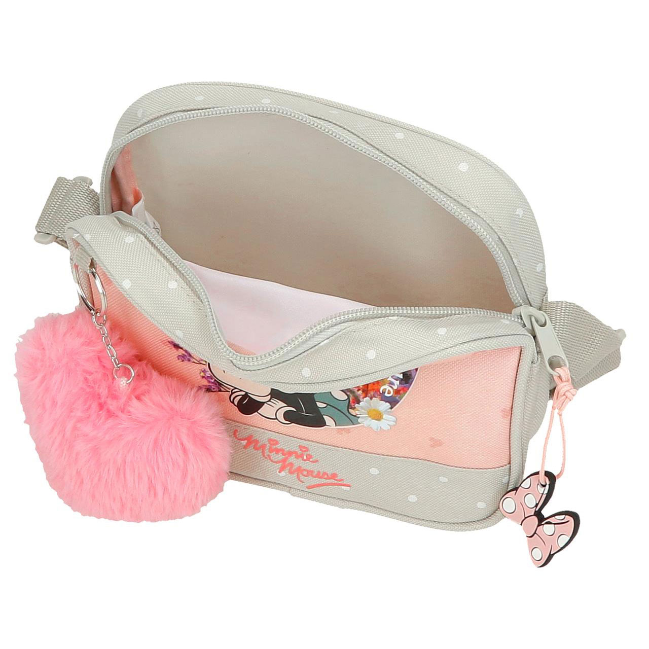 Bolsa De Tiracolo Disney Minnie Mouse Wild Nature 2025 18X15X5Cm 310039537053 ( Imagem 4 de 4 ) - Preview