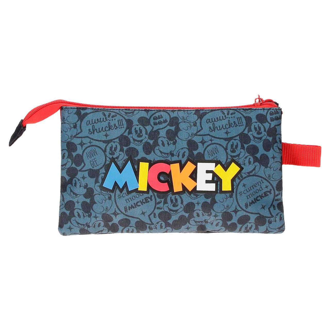 Estojo Escolar Disney Mickey Mouse Get Moving 2025 Triplo 310027405040 ( Imagem 3 de 4 ) - Preview