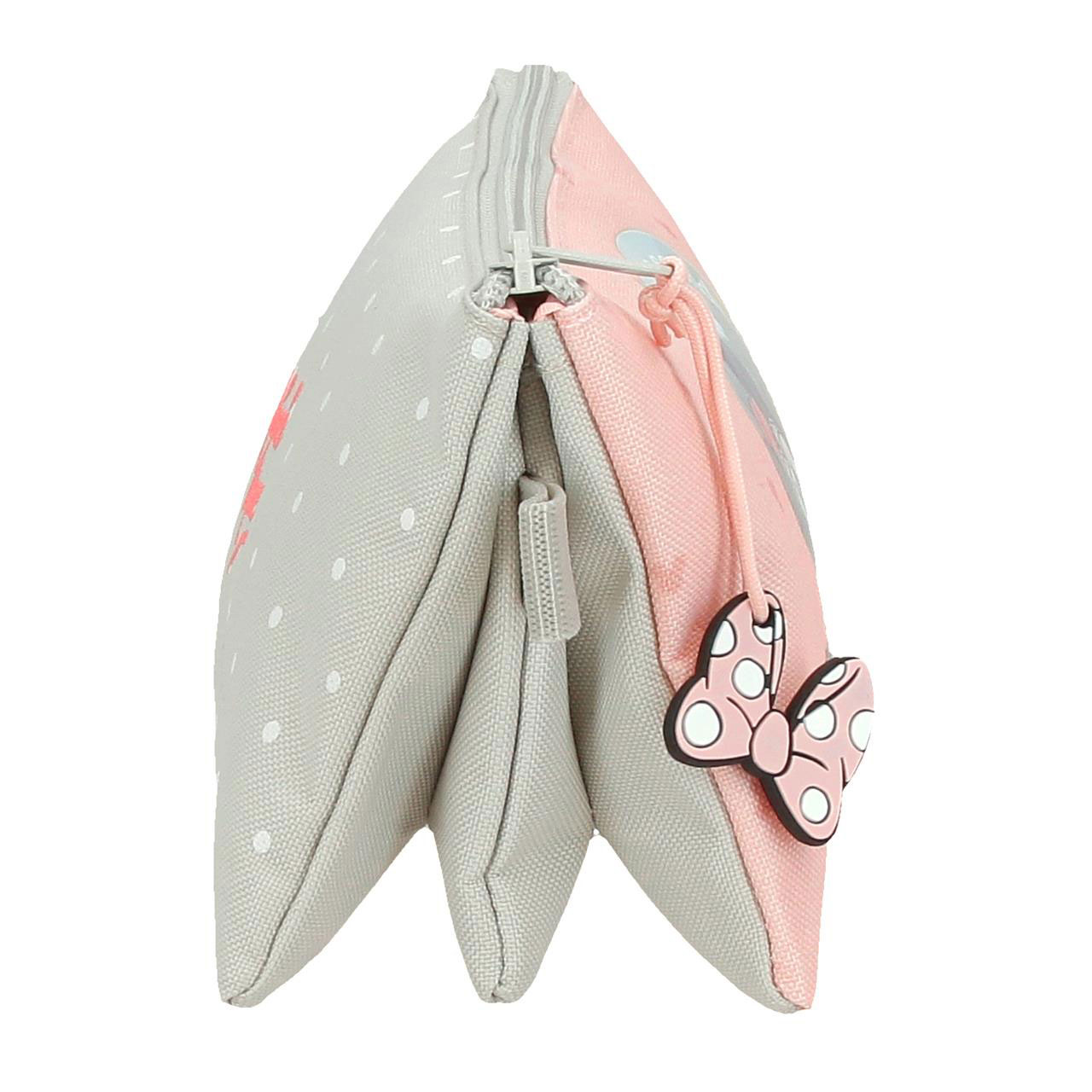 Estojo Escolar Disney Minnie Mouse Wild Nature 2025 Triplo 310039405053 ( Imagem 2 de 4 ) - Preview
