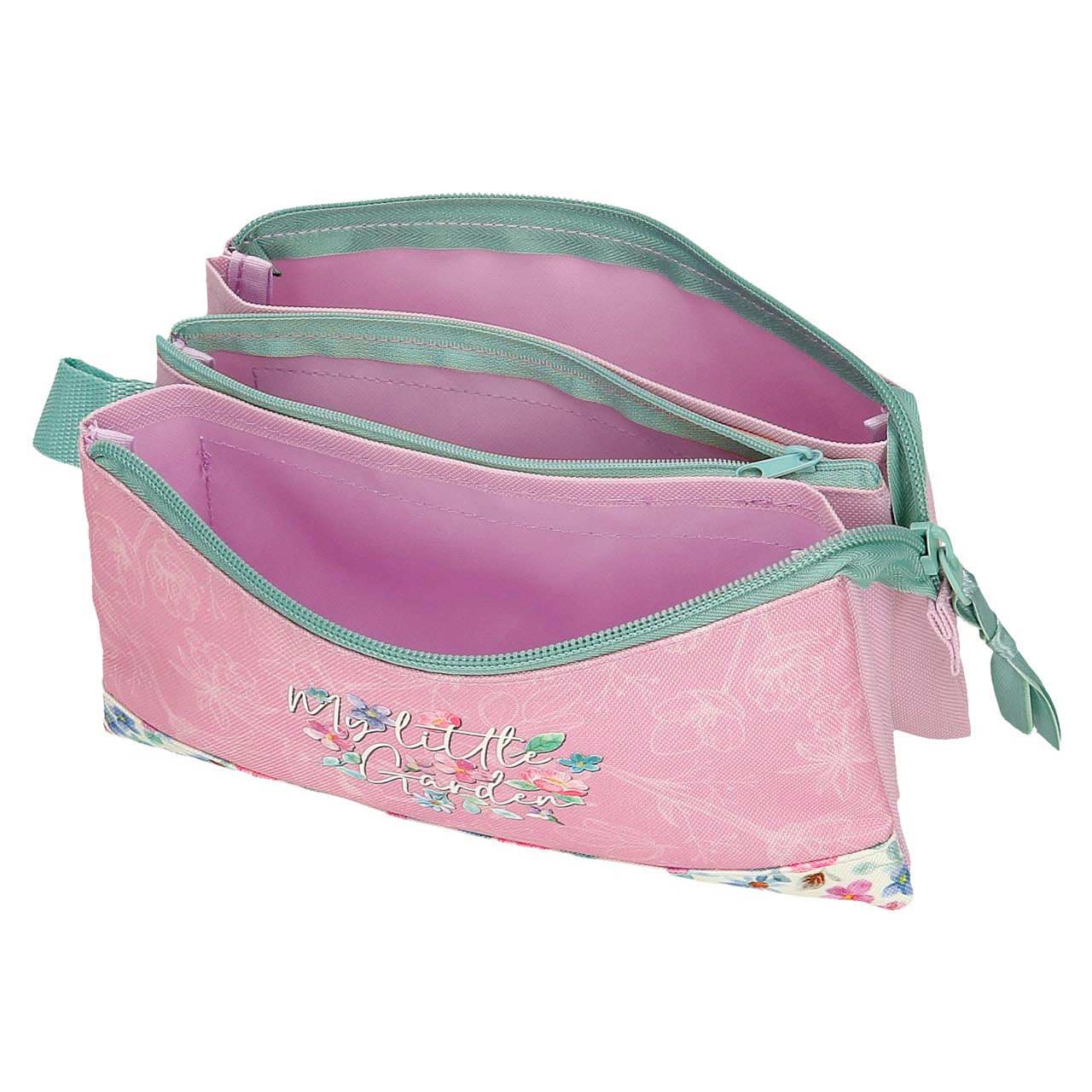 Estojo Escolar Movom My Little Garden 2025 Triplo 110073405082 ( Imagem 4 de 4 ) - Preview